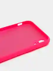 Фуксия silicone Case чехол для iPhone (Айфон) 15, 14, 13, 12, 11, Pro, Max, Mini, Plus, XR, X, XS