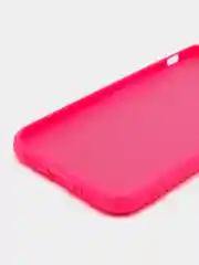 Фуксия silicone Case чехол для iPhone (Айфон) 15, 14, 13, 12, 11, Pro, Max, Mini, Plus, XR, X, XS