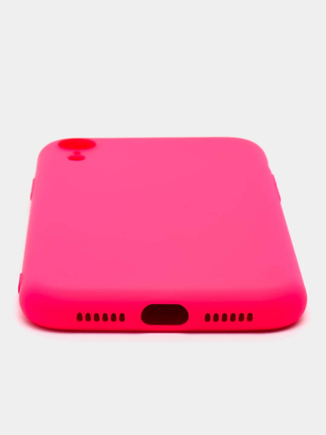 Фуксия silicone Case чехол для iPhone (Айфон) 15, 14, 13, 12, 11, Pro, Max, Mini, Plus, XR, X, XS