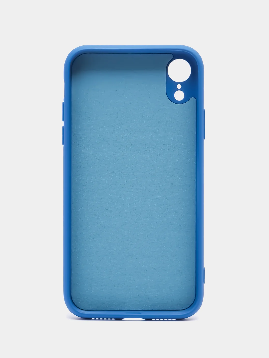 Синий silicone Case чехол для iPhone (Айфон) 15, 14, 13, 12, 11, Pro, Max, Mini, Plus, XR, X, XS