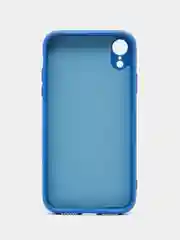 Синий silicone Case чехол для iPhone (Айфон) 15, 14, 13, 12, 11, Pro, Max, Mini, Plus, XR, X, XS