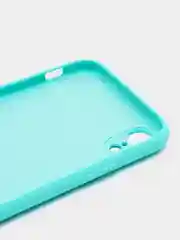Мятный silicone Case чехол для iPhone (Айфон) 15, 14, 13, 12, 11, Pro, Max, Mini, Plus, XR, X, XS