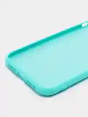 Мятный silicone Case чехол для iPhone (Айфон) 15, 14, 13, 12, 11, Pro, Max, Mini, Plus, XR, X, XS