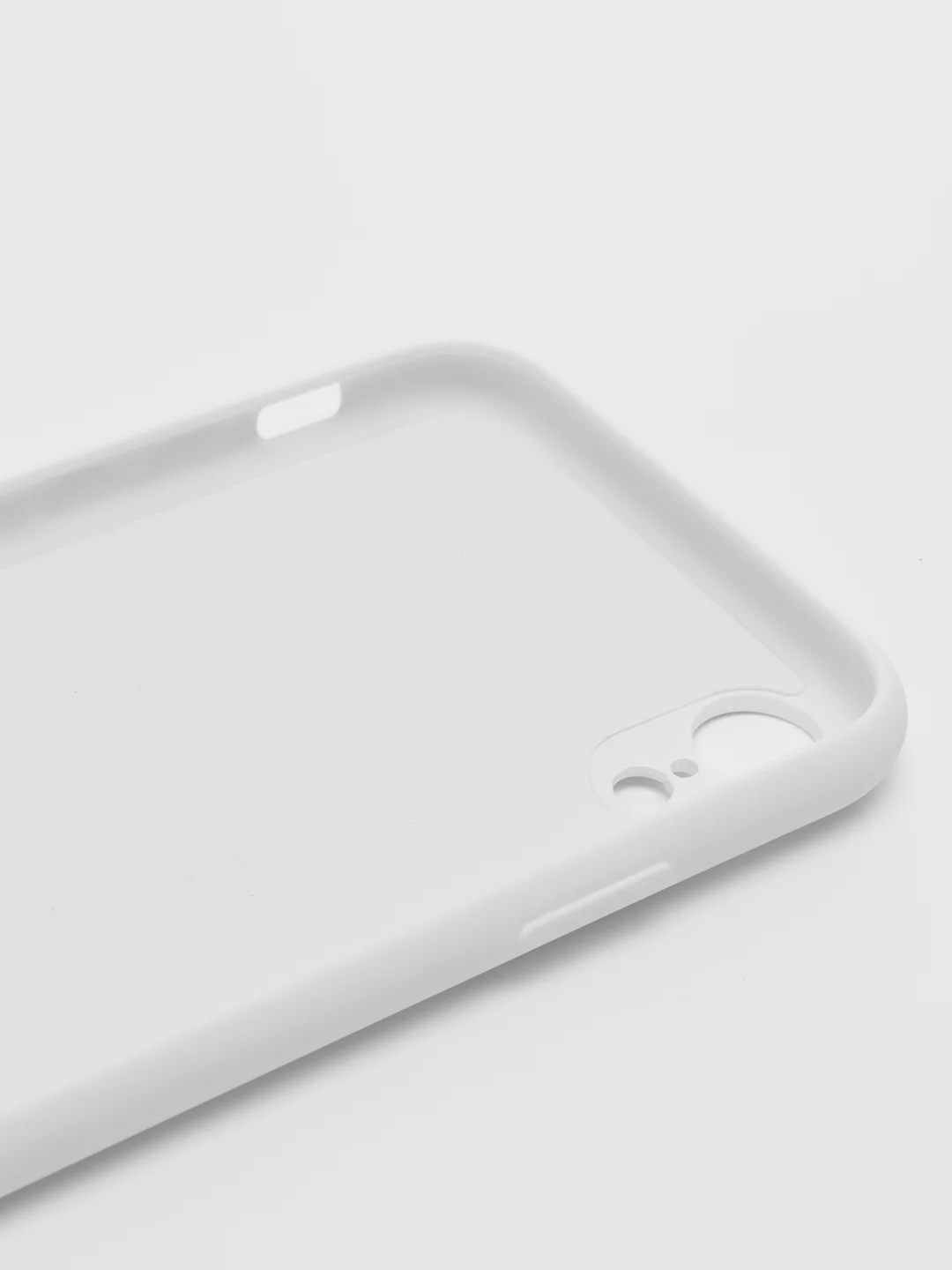 Белый silicone Case чехол для iPhone (Айфон) 15, 14, 13, 12, 11, Pro, Max, Mini, Plus, XR, X, XS