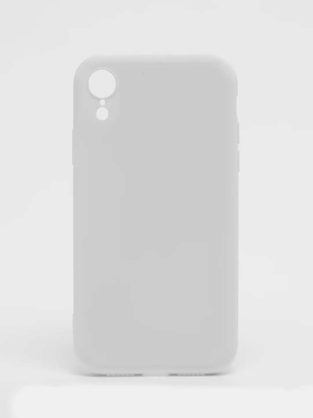 Белый silicone Case чехол для iPhone (Айфон) 15, 14, 13, 12, 11, Pro, Max, Mini, Plus, XR, X, XS