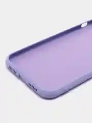 Лавандовый silicone Case чехол для iPhone (Айфон) 15, 14, 13, 12, 11, Pro, Max, Mini, Plus, XR, X, XS