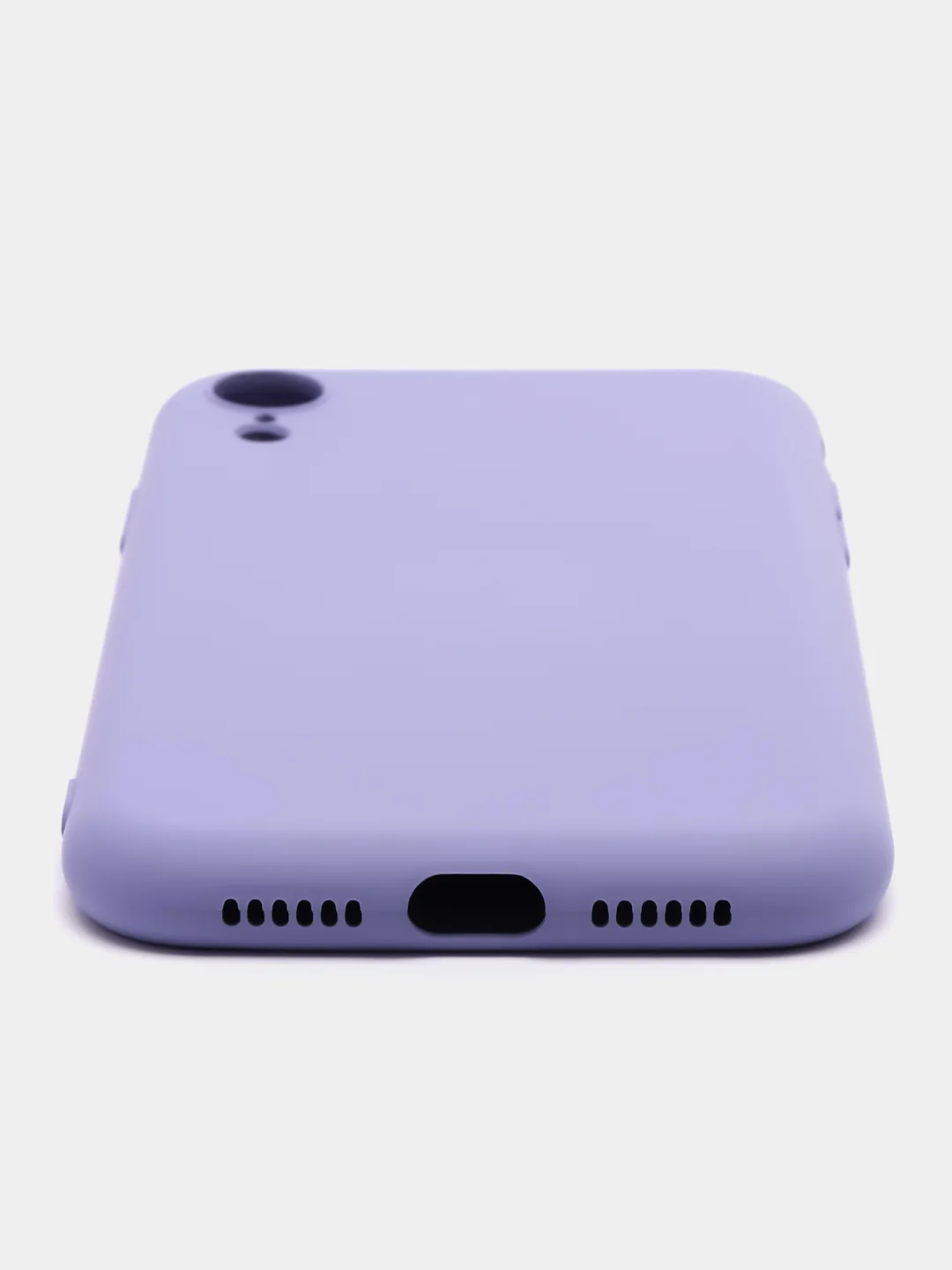 Лавандовый silicone Case чехол для iPhone (Айфон) 15, 14, 13, 12, 11, Pro, Max, Mini, Plus, XR, X, XS