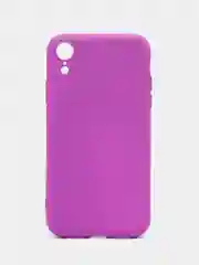 Пурпурный silicone Case чехол для iPhone (Айфон) 15, 14, 13, 12, 11, Pro, Max, Mini, Plus, XR, X, XS