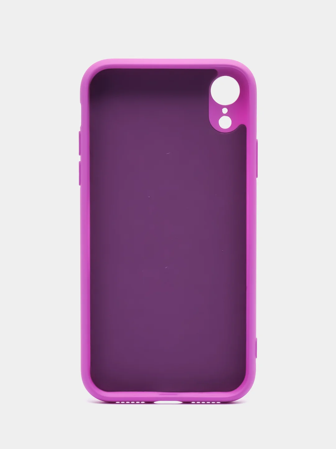 Пурпурный silicone Case чехол для iPhone (Айфон) 15, 14, 13, 12, 11, Pro, Max, Mini, Plus, XR, X, XS