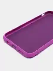 Пурпурный silicone Case чехол для iPhone (Айфон) 15, 14, 13, 12, 11, Pro, Max, Mini, Plus, XR, X, XS