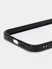 Черный чехол на айфон с рамкой 5 цветов iPhone X/11//12/13/14/ бампер на iPhone