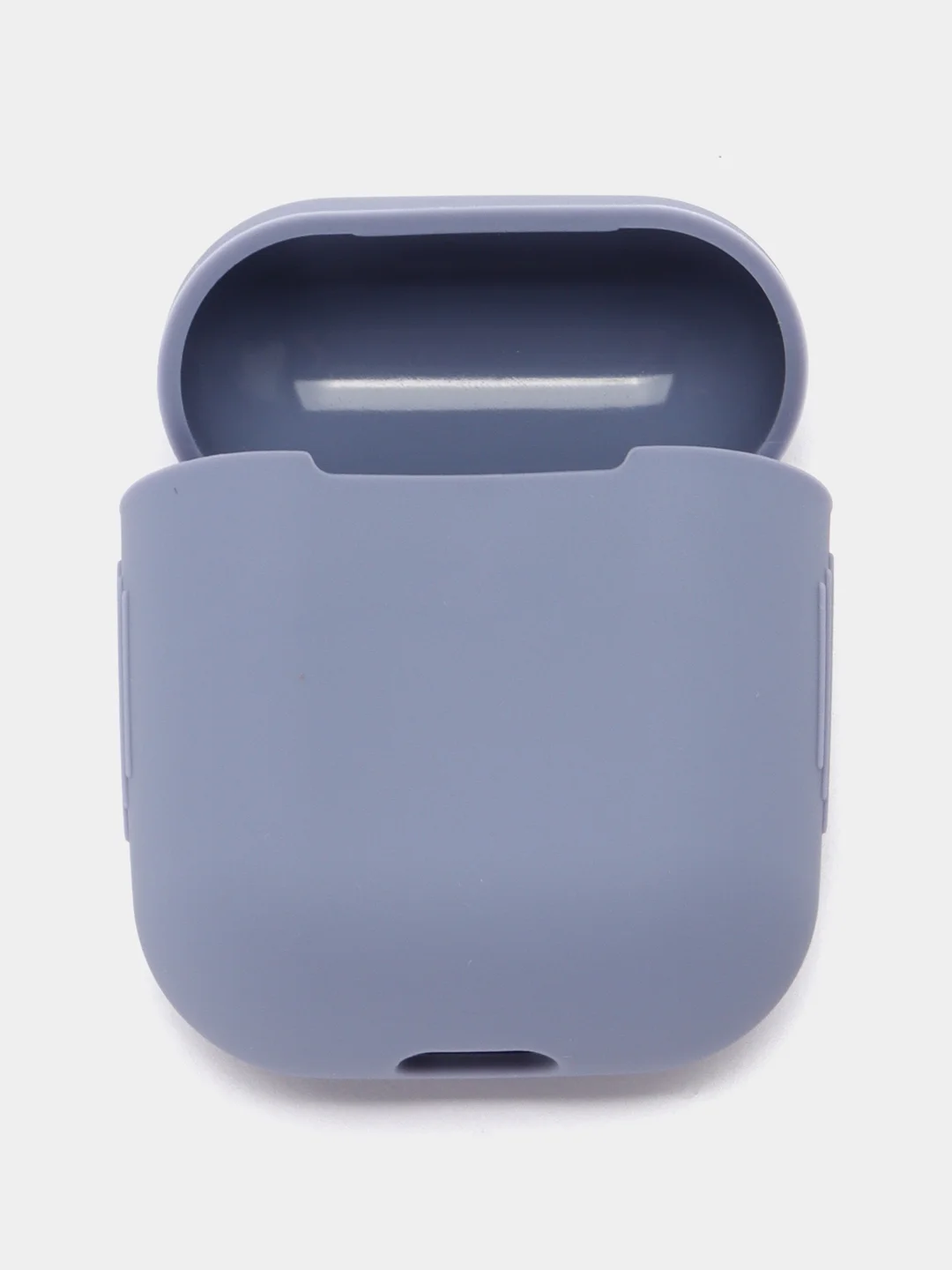 Лавандовый силиконовый чехол для наушников AirPods 1 / 2