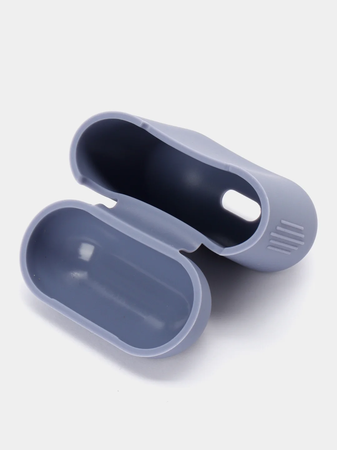 Лавандовый силиконовый чехол для наушников AirPods 1 / 2
