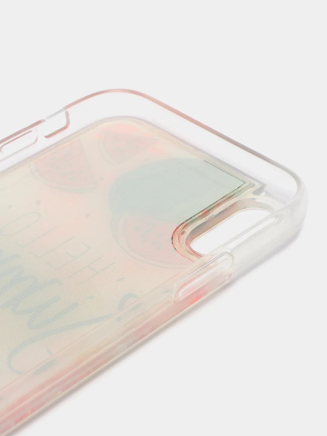 Зеленый чехол Apple iPhone XR силиконовый переливающийся жидкий с блестками
