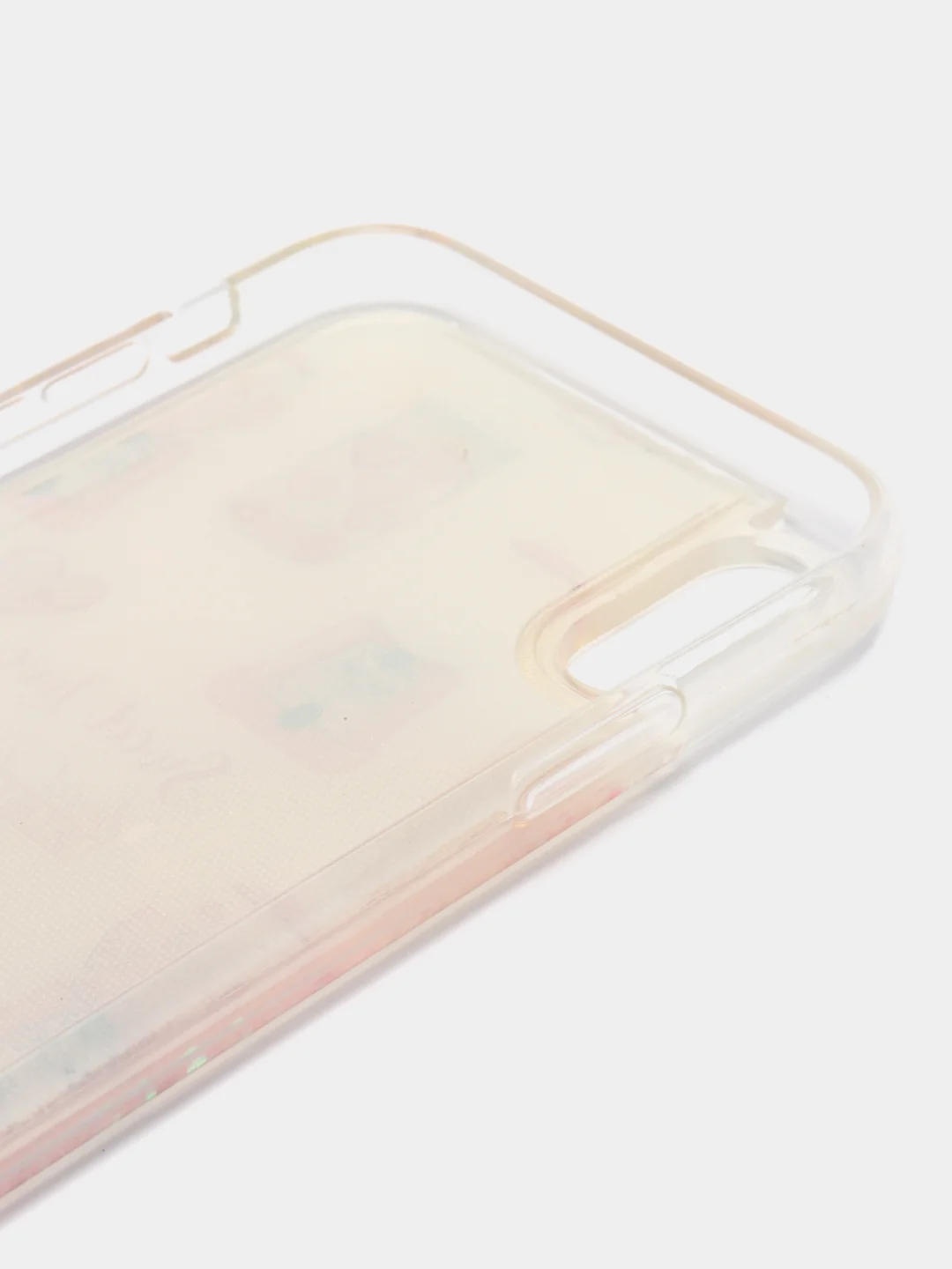 Конфетный чехол Apple iPhone XR силиконовый переливающийся жидкий с блестками