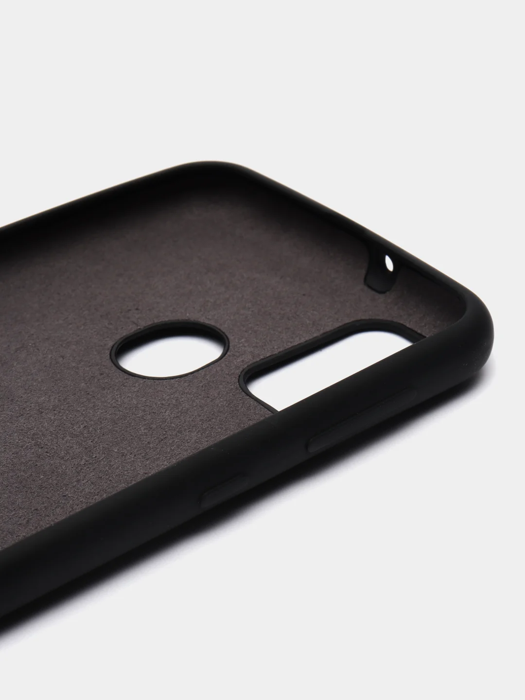 Черный чехол Silicone Case для Samsung M51, M31s, M31, M21, Самсунг