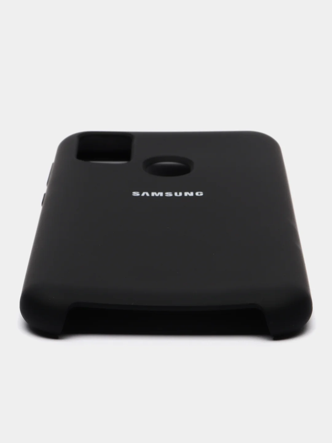 Черный чехол Silicone Case для Samsung M51, M31s, M31, M21, Самсунг