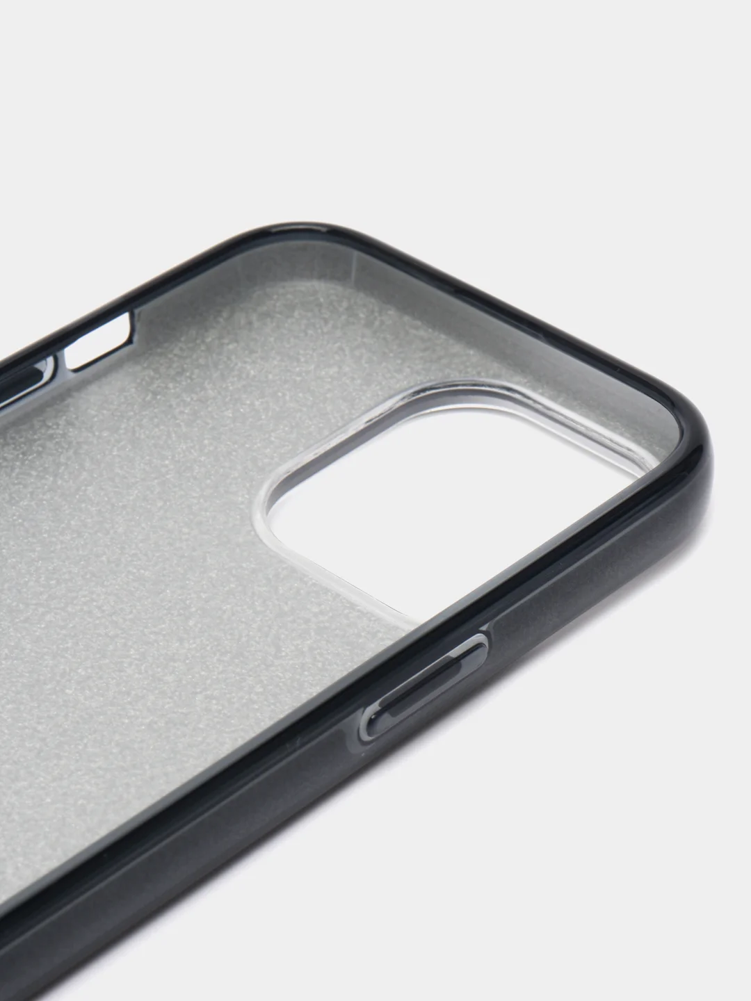 Черный чехол для iPhone 12, 12 Pro 13 Pro Max 13 mini 14 Pro Max 15 Pro Max блестящий сияющий