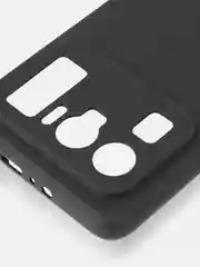 Чехол ROSCO для Xiaomi Mi 11 Ultra матовый силиконовый тонкий, бортик вокруг камер