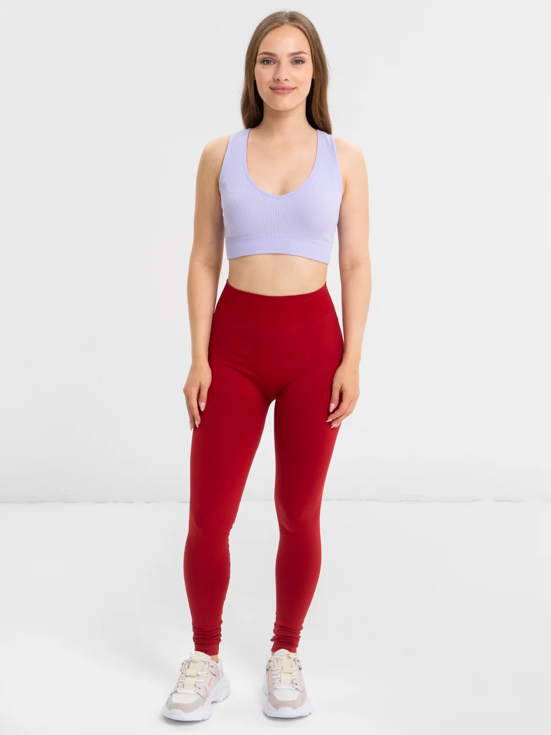 Коричневый легинсы Giulia Leggings 01
