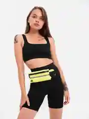 Зеленый поясная сумка для бега, спортивная