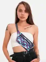 Фиолетовый поясная сумка камуфляжная, унисекс, для бега
