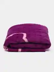 Фиолетовый плед детский