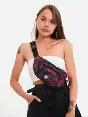 Красный поясная сумка нейлоновая, унисекс