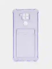 Лавандовый силиконовый чехол для Xiaomi Redmi Note 9 (Сяоми Редми Нот 9), прозрачный