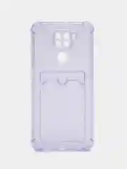 Лавандовый силиконовый чехол для Xiaomi Redmi Note 9 (Сяоми Редми Нот 9), прозрачный