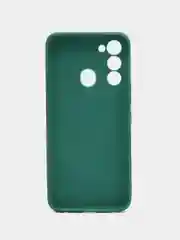 Серый чехол Tecno Spark GO 2022, Tecno Spark 8C силиконовый, цветной, матовый