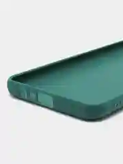 Тёмно-зелёный чехол Realme C11 2021 / Realme C20 Реалми С11 2011 / С20 силиконовый цветной матовый