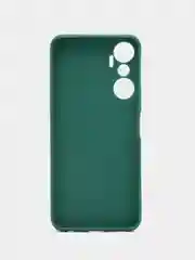Темно-синий чехол для Infinix Hot 20, Инфиникс Хот 20, силиконовый, матовый