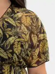 Желтый пляжное платье, парео накидка, туника пляжная