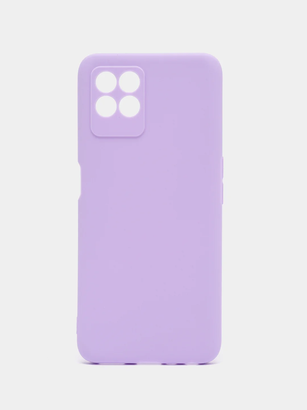 Лавандовый чехол для Realme 8i / Narzo 50 4G Реалми 8ай / Нарзо 50 4G, силиконовый, матовый