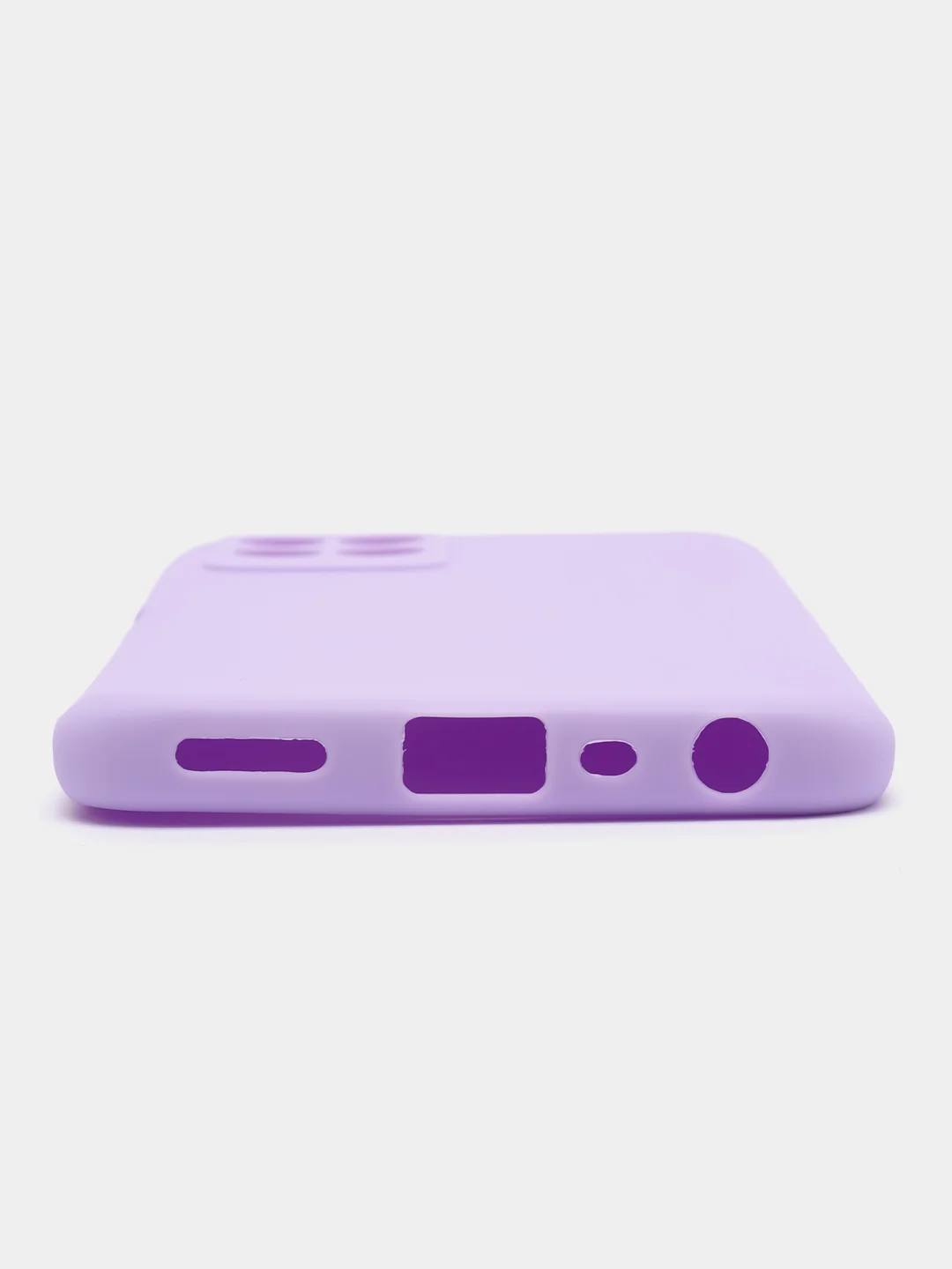 Лавандовый чехол для Realme 8i / Narzo 50 4G Реалми 8ай / Нарзо 50 4G, силиконовый, матовый