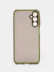 Лесной зеленый чехол для Samsung Galaxy A24, Самсунг Галакси А24, пластиковый, матовый, с цветными кнопками
