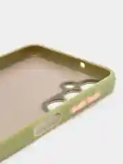 Лесной зеленый чехол для Samsung Galaxy A24, Самсунг Галакси А24, пластиковый, матовый, с цветными кнопками