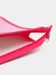 Фуксия папка для тетрадей, на молнии, 1 отделение, А5
