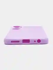Лавандовый чехол для Infinix Hot 20, Инфиникс Хот 20, силиконовый, матовый