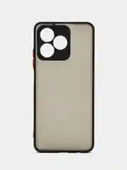 Черный чехол для Realme С51, C53/ Реалми С51, С53 / Realme Note 50, пластиковый, матовый