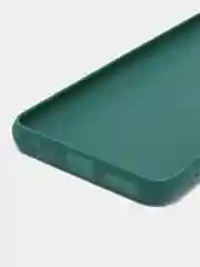 Тёмно-зелёный чехол для Infinix Hot 20i, Инфиникс Хот 20Ай, силиконовый, матовый