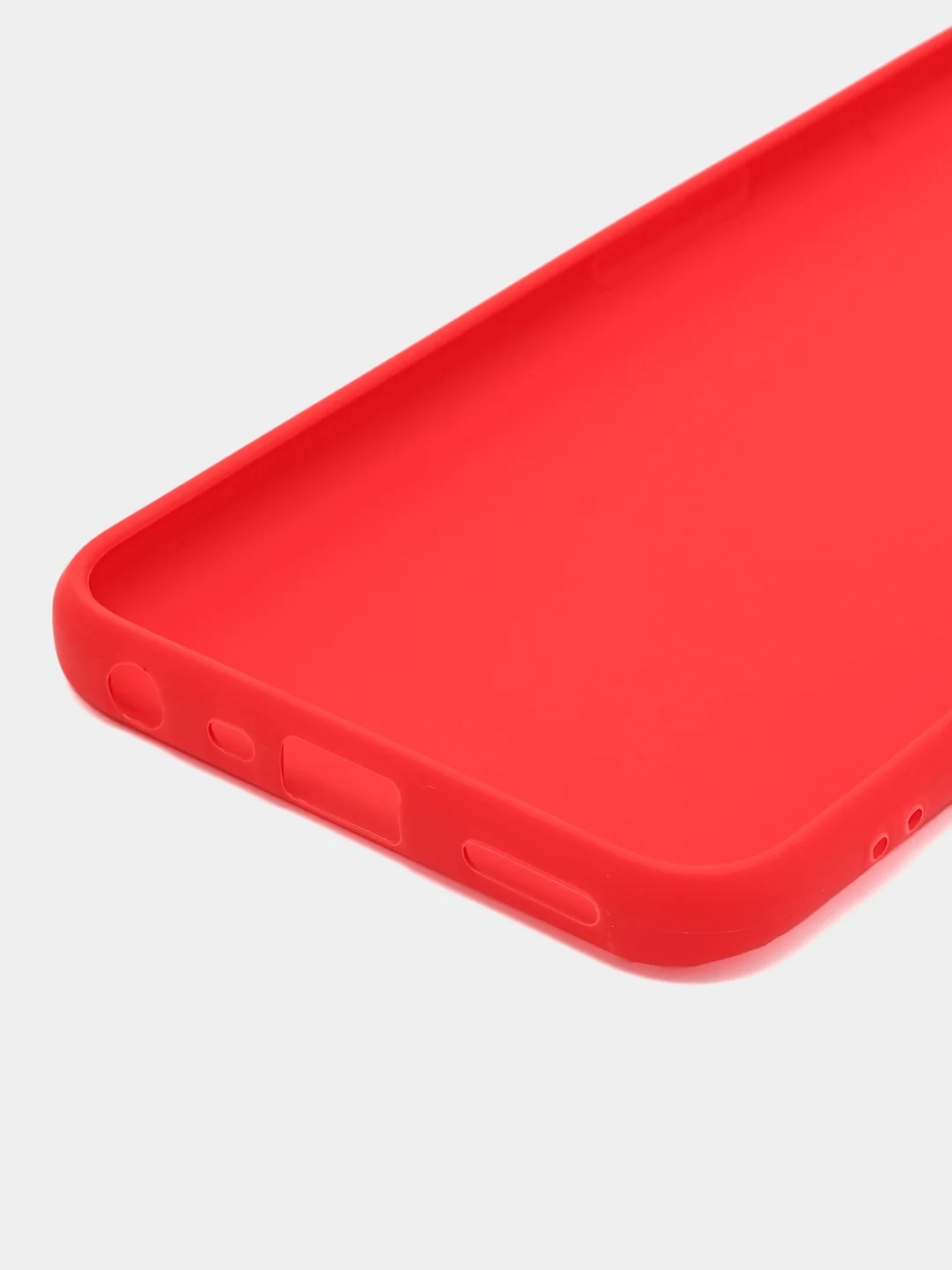 Красный чехол для Realme 8i / Narzo 50 4G Реалми 8ай / Нарзо 50 4G, силиконовый, матовый