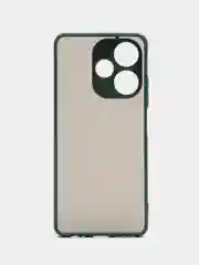 Морской чехол для Infinix Hot 30, Инфиникс Хот 30, пластиковый, матовый, с цветными кнопками