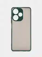 Морской чехол для Infinix Hot 30, Инфиникс Хот 30, пластиковый, матовый, с цветными кнопками