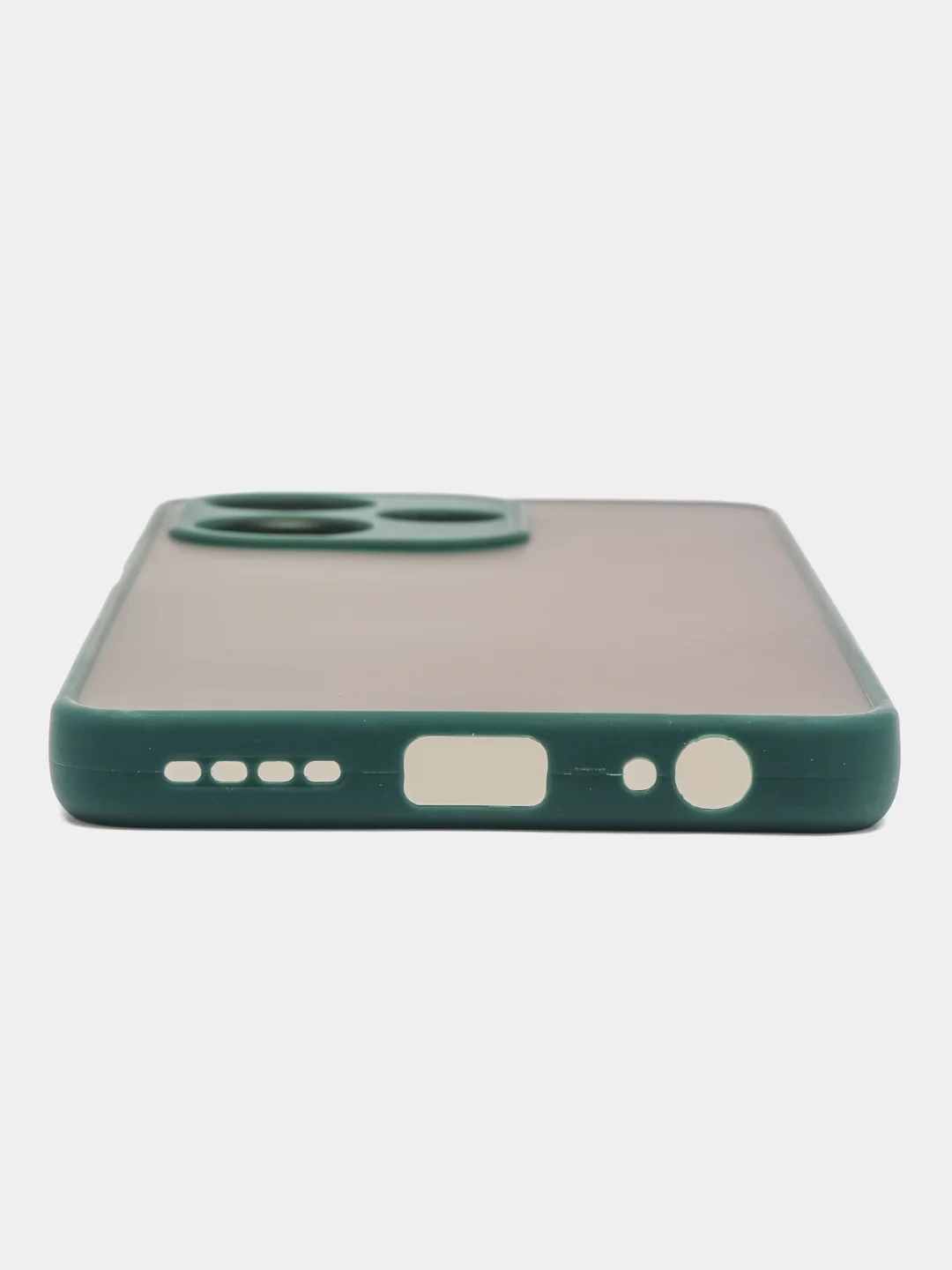 Морской чехол для Infinix Hot 30, Инфиникс Хот 30, пластиковый, матовый, с цветными кнопками
