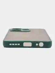 Морской чехол для Infinix Hot 30, Инфиникс Хот 30, пластиковый, матовый, с цветными кнопками