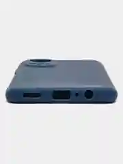 Темно-синий чехол для Huawei Honor X7, Хуавей Хонор Х7, силиконовый, матовый