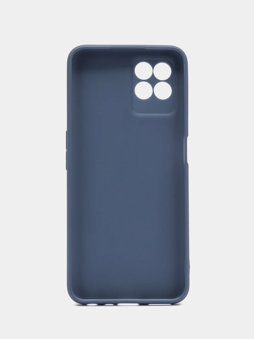 Темно-синий чехол для Realme 8i / Narzo 50 4G Реалми 8ай / Нарзо 50 4G, силиконовый, матовый
