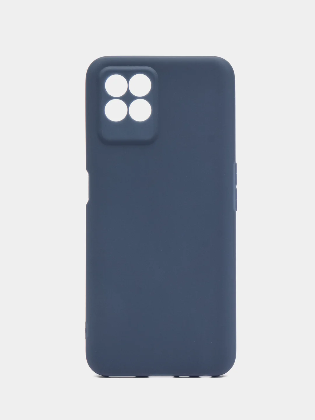 Темно-синий чехол для Realme 8i / Narzo 50 4G Реалми 8ай / Нарзо 50 4G, силиконовый, матовый